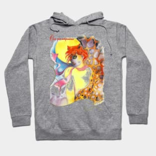 girl cat Hoodie